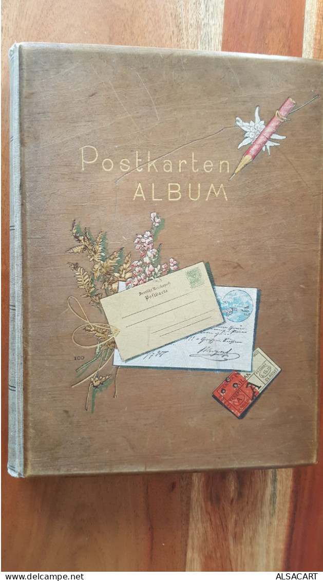 Album Avec Environs 80 Cartes Principalement Brodées Et Autres Belles Fantaisies Style 1900 - 5 - 99 Karten