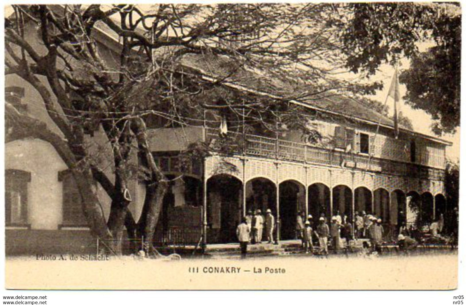 A.O.F GUINEE FRANCAISE -  CONAKRY - La Poste - Guinée Française