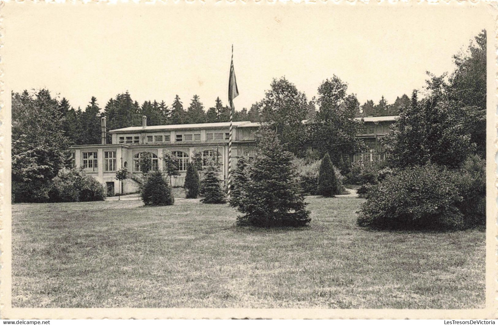 FRANCE - Camps D'Elsenborn - Le Parc Du Mess Des Officiers - Carte Postale Ancienne - Elsenborn (camp)