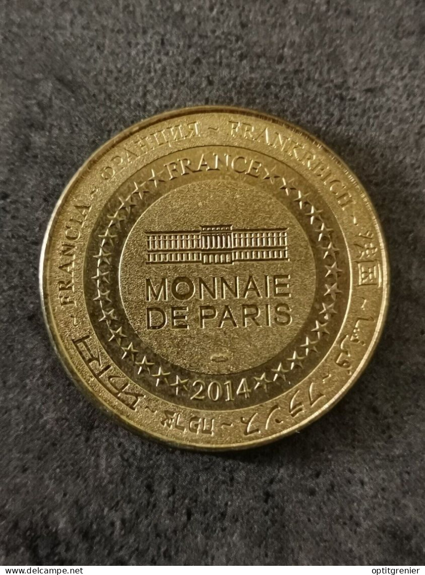 JETON TOURISTIQUE ARRAS GRAND PLACE 2014 MONNAIE DE PARIS MDP /TOKEN - 2014