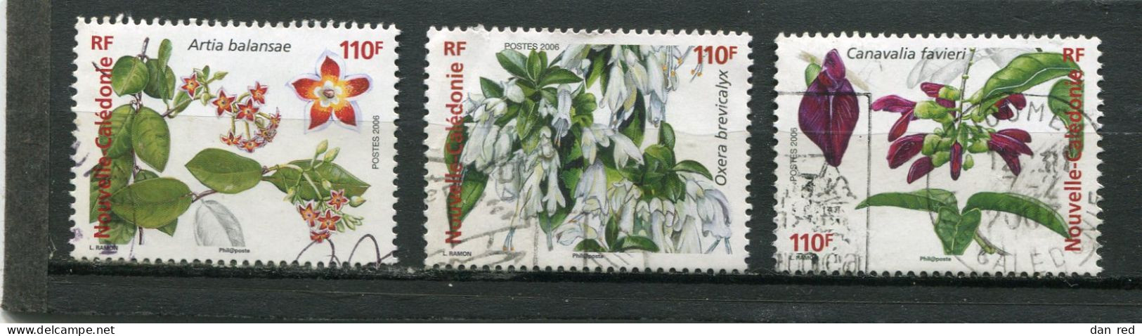 NOUVELLE CALEDONIE  N°  981 A 983  (Y&T)  (Oblitéré) - Used Stamps