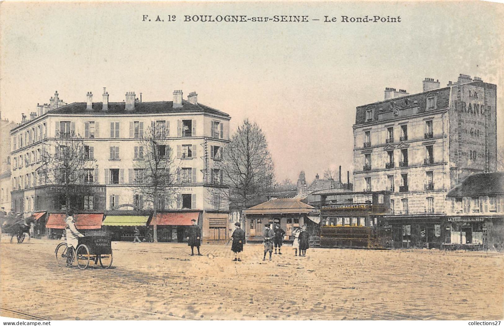 92-BOULOGNE-SUR-SEINE- LE ROND-POINT - Boulogne Billancourt