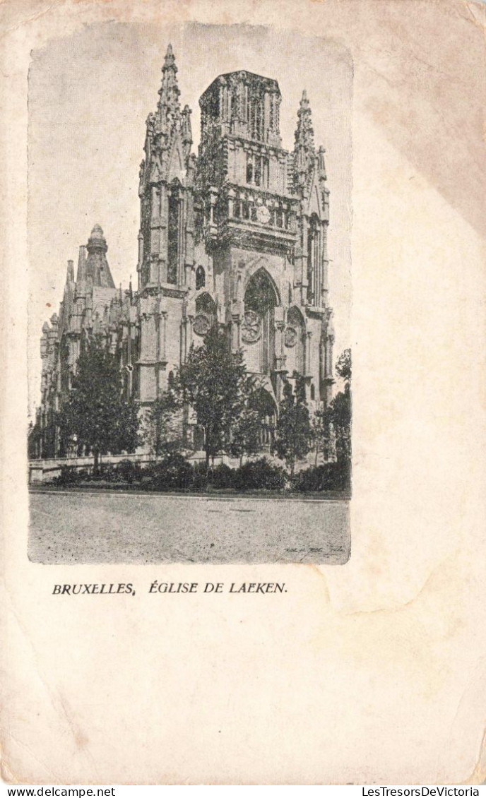 BELGIQUE - Bruxelles - Eglise De Laeken  - Carte Postale Ancienne - Bauwerke, Gebäude