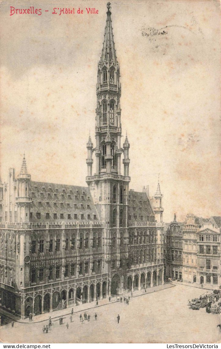 BELGIQUE - Bruxelles - L'Hôtel De Ville  - Carte Postale Ancienne - Monuments