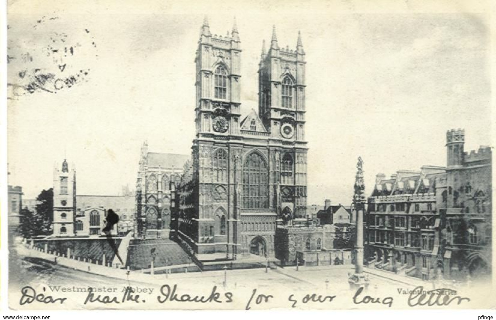 London - Westminster Abbey, 1904 - Westminster Abbey