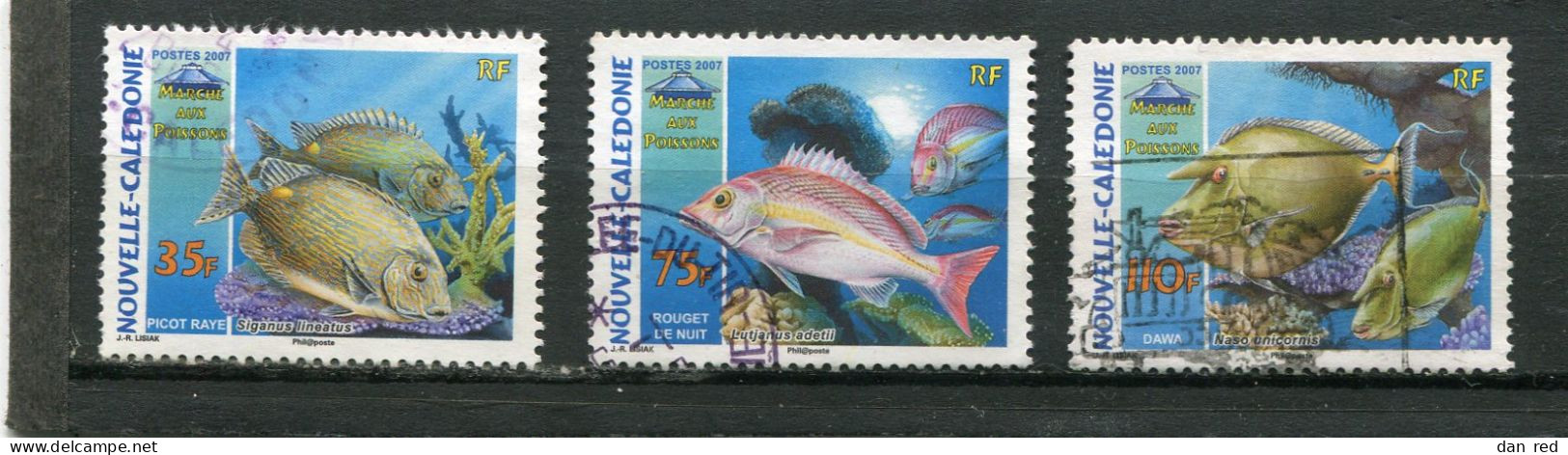 NOUVELLE CALEDONIE  N°  998 A 1000  (Y&T)  (Oblitéré) - Used Stamps