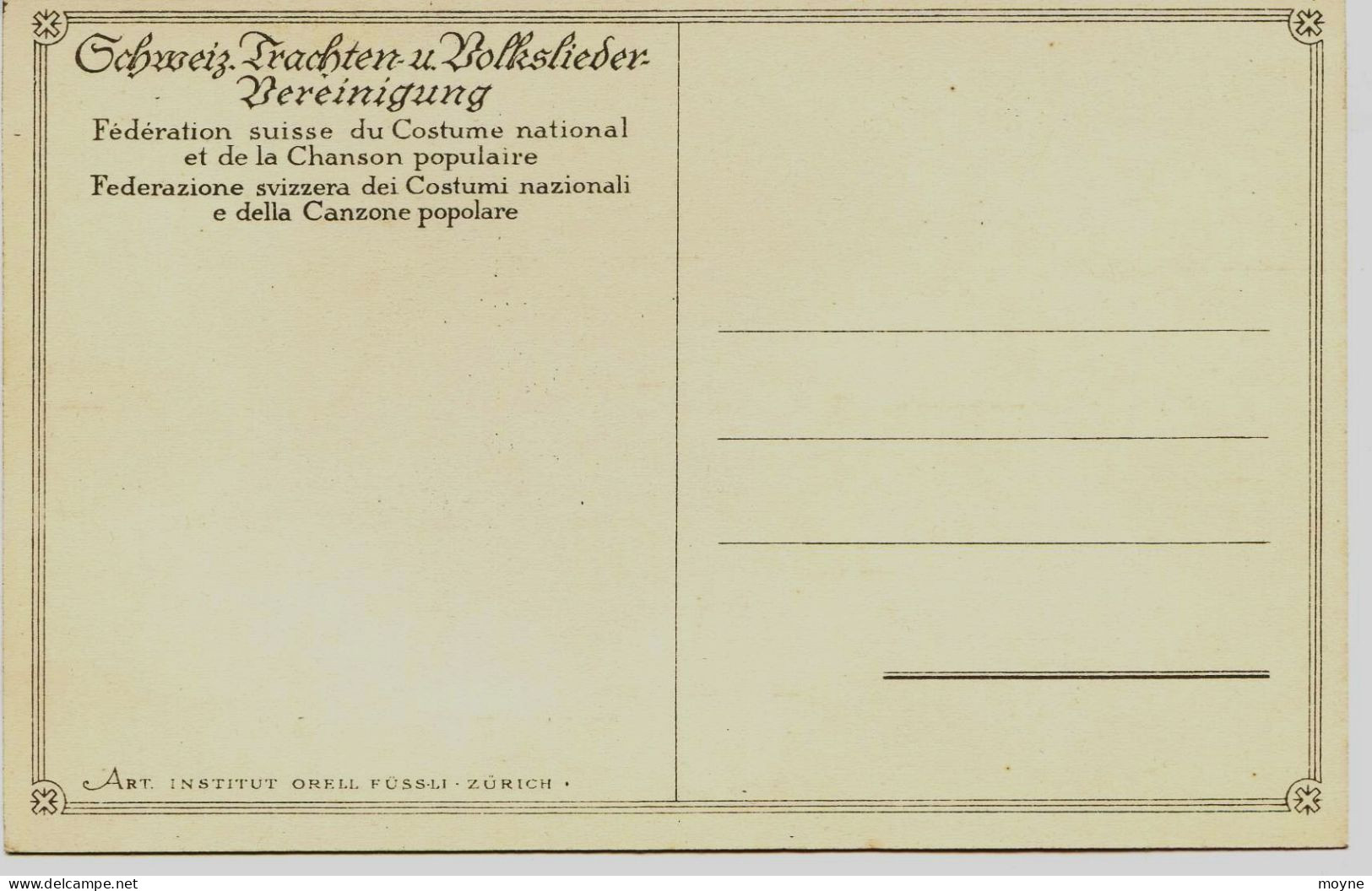 8758 -  Llustrateur Suisse  :   Ch . KERN  ( Signée)   ZURICH  ( Rafzerfeld)     - Voir Phot - Rafz