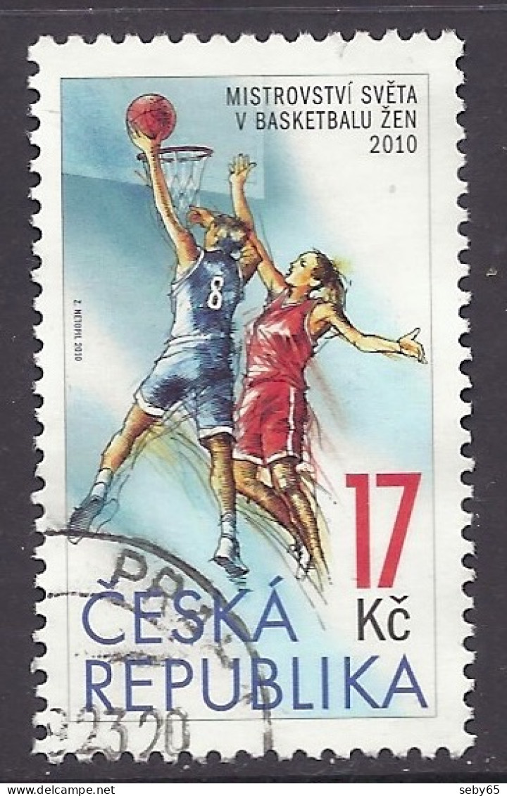 Czech Republic 2010 - Sport, Basketball, FIBA World Championship For Women, Pallacanestro Femminile - Used - Gebraucht