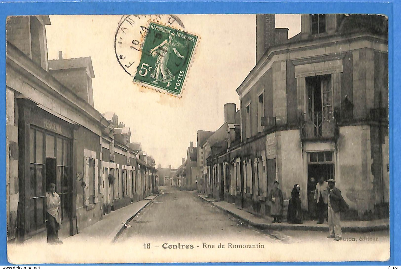 41 - Loir Et Cher - Contres - Rue De Romorantin (N14097) - Contres