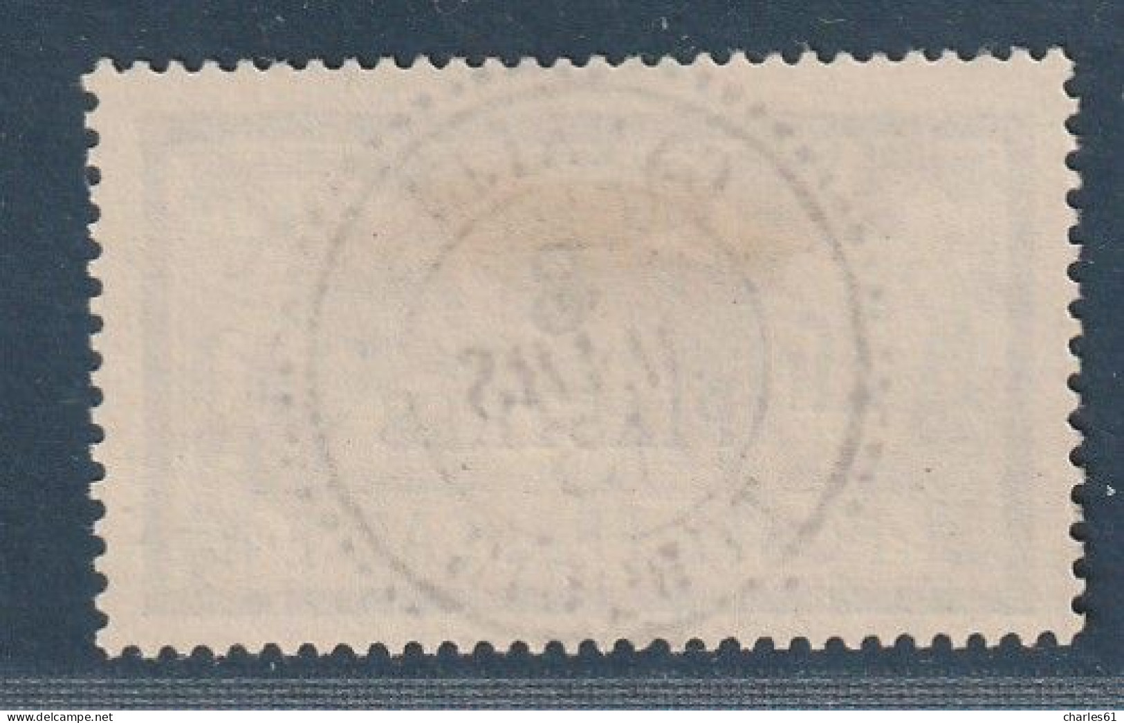CAVALLE - N°16 Obl (1902-11) Merson : 8pi S. 2fr Violet Et Jaune - Usati