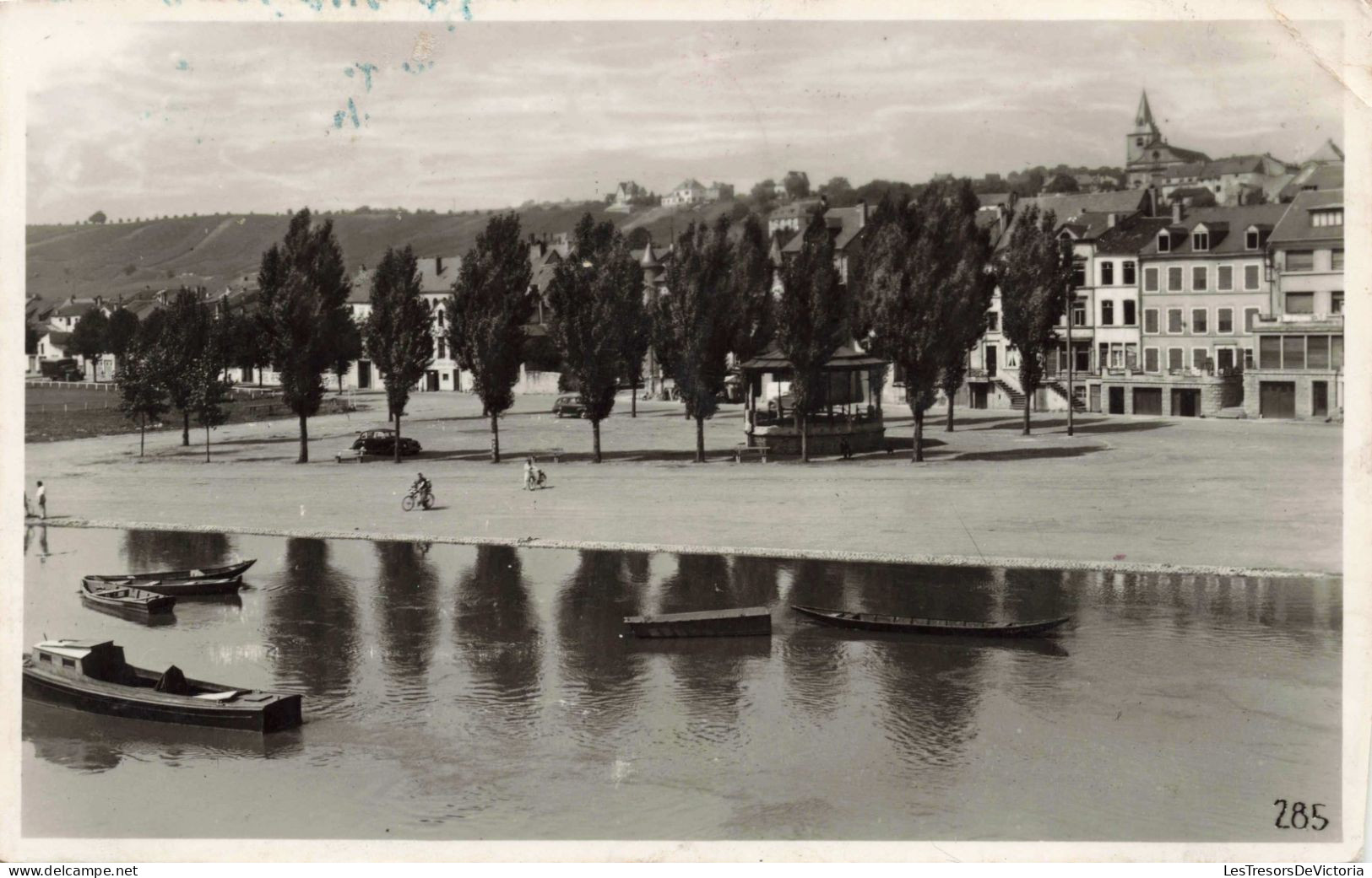 LUXEMBOURG - Remich Sur Moselle - Barques - Lac - Carte Postale Ancienne - Remich