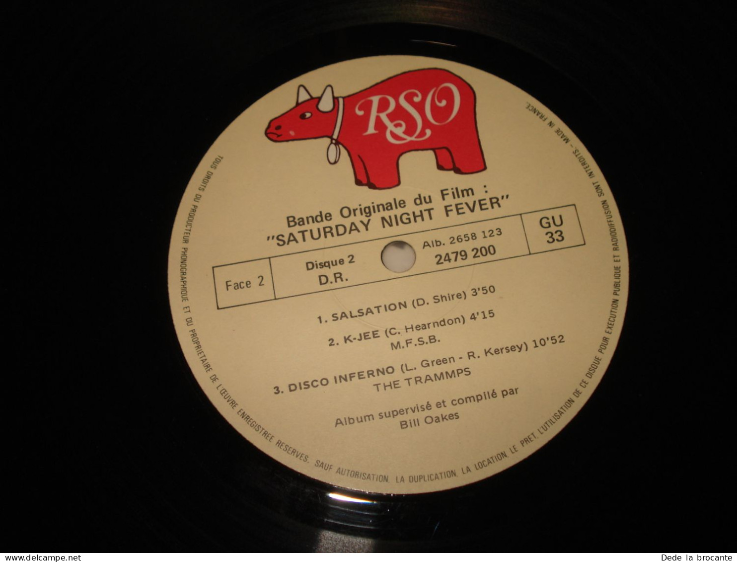 B11 / Musique Film Saturday Night Fever - 2 X LP  – 2658 123 - FR 1977 - VG+/VG+