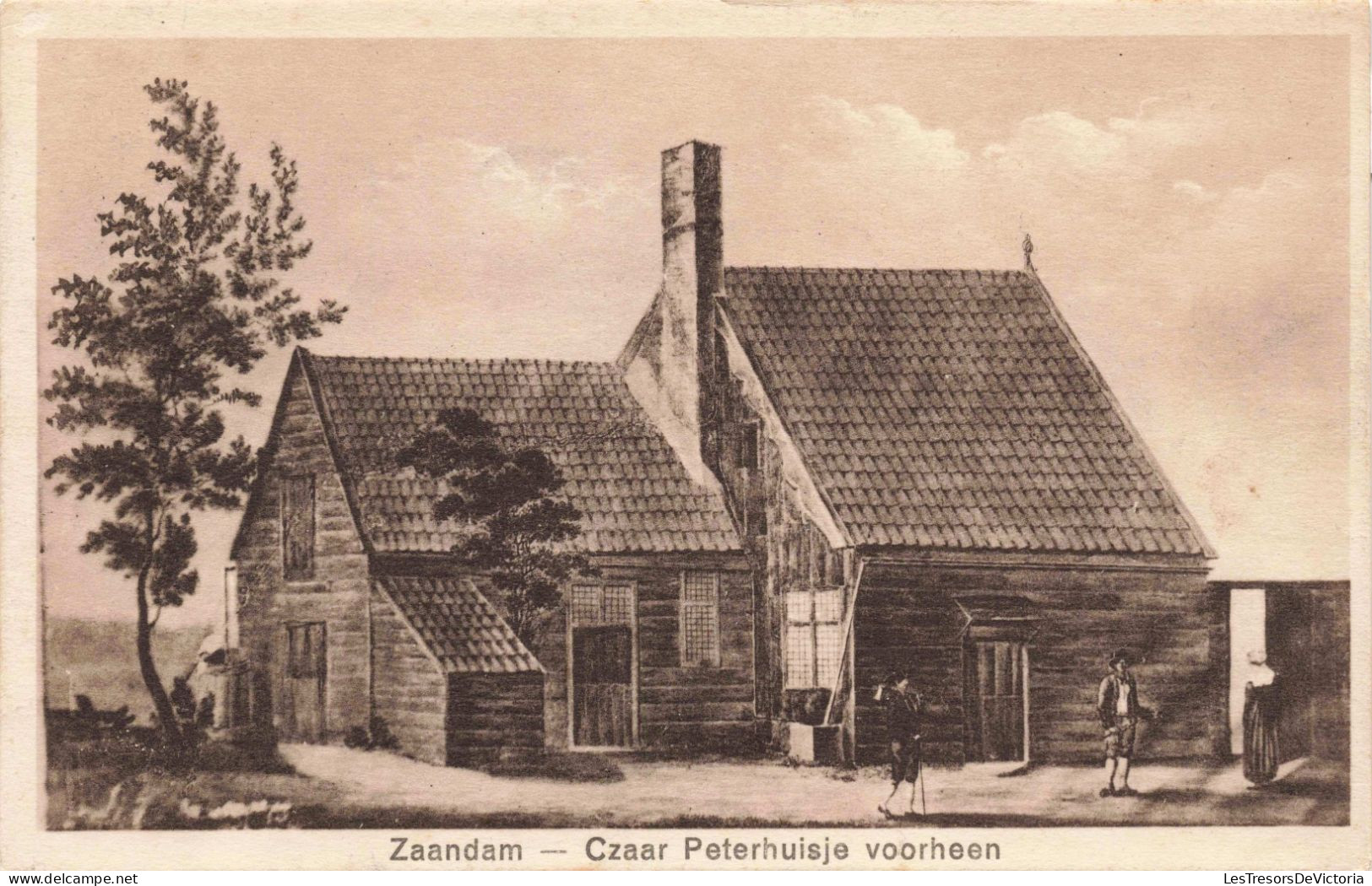 PAYS BAS -  Zaandam - Czaar Peterhuisje Voorheen - Carte Postale Ancienne - Zaandam