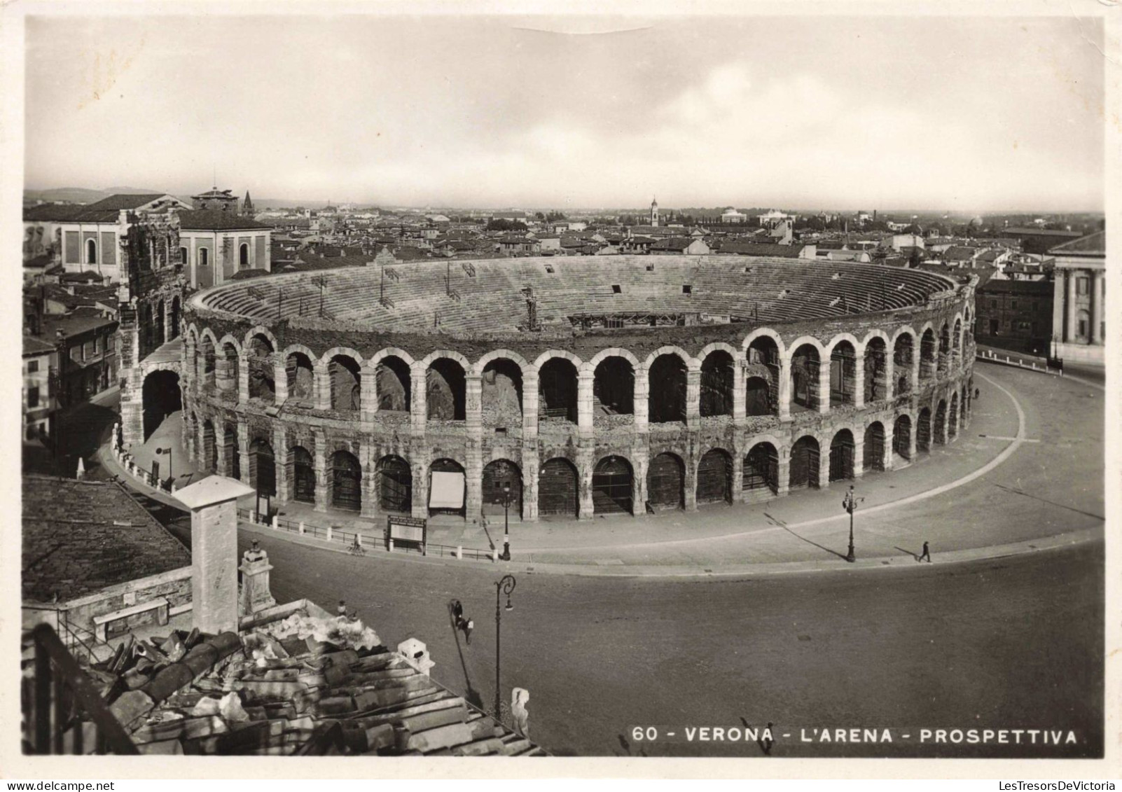 ITALIE - Verona - L'Arena - Prospettiva - Carte Postale Ancienne - Verona