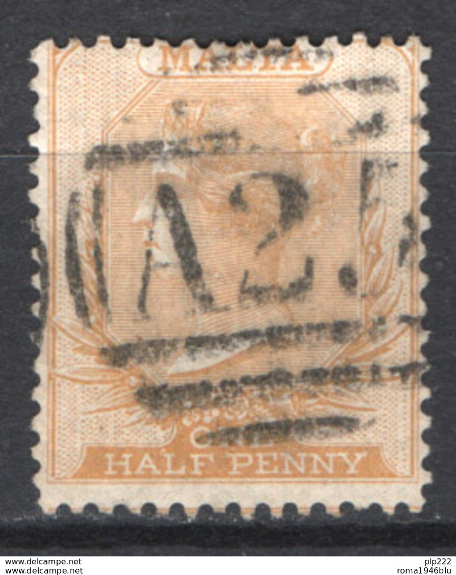 Malta 1863 1/2p. Unif.3 O/Used VF/F - Malta