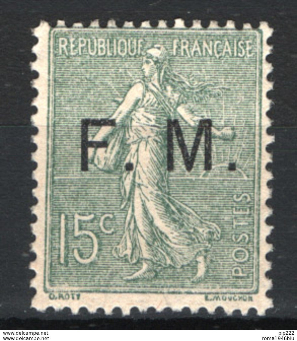 Francia 1901 Franchigia Unif.3 **/MNH VF/F - Militärische Franchisemarken