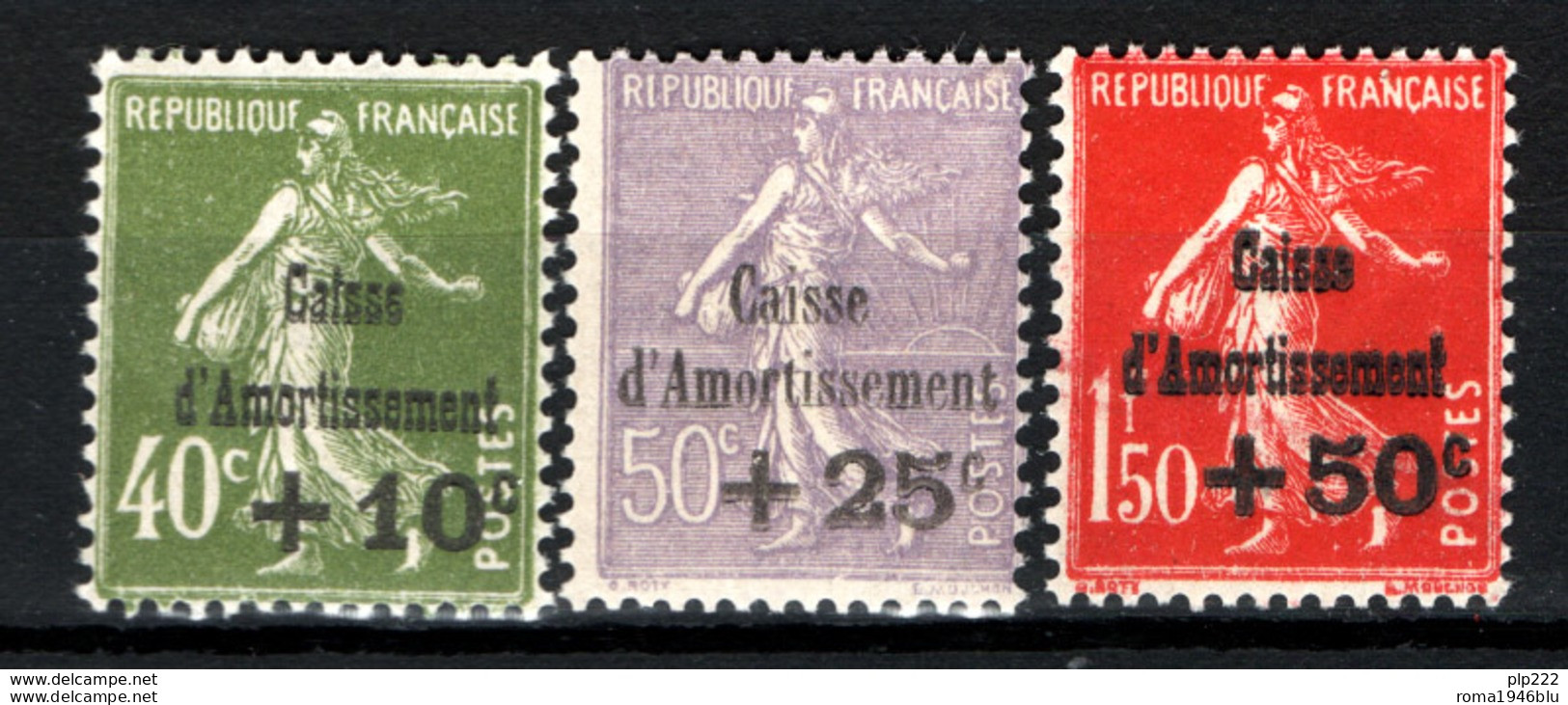 Francia 1931 Unif.275/77 **/MNH VF/F - Unused Stamps