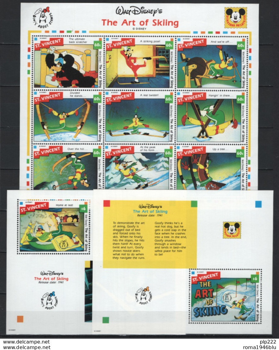 Saint Vincent 1993 Disney Y.T.1703/47+BF202/07,210/11 **/MNH VF/F - St.Vincent (1979-...)