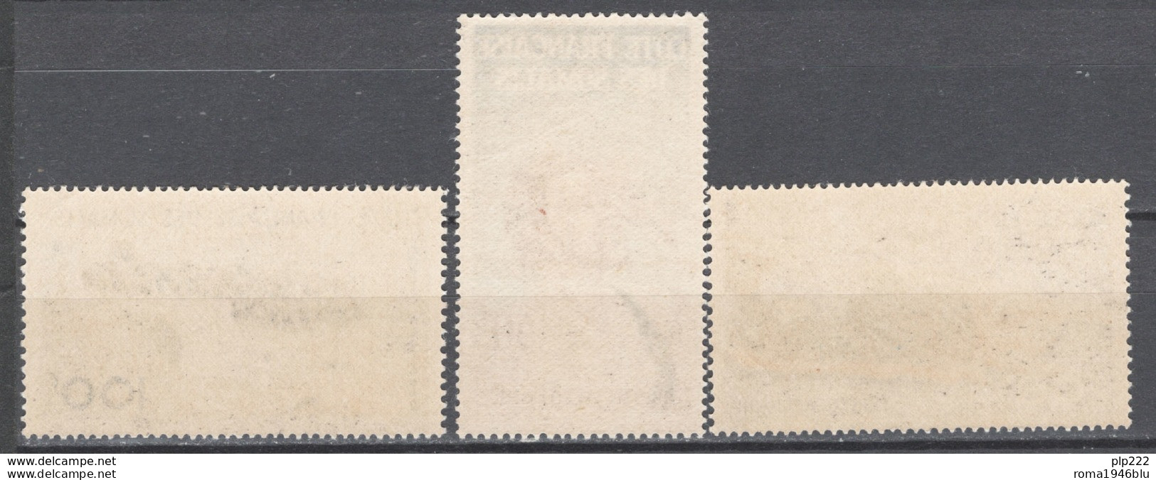 Costa Dei Somali Francese 1947 Y.T.A20/22 */MVLH VF/F - Unused Stamps