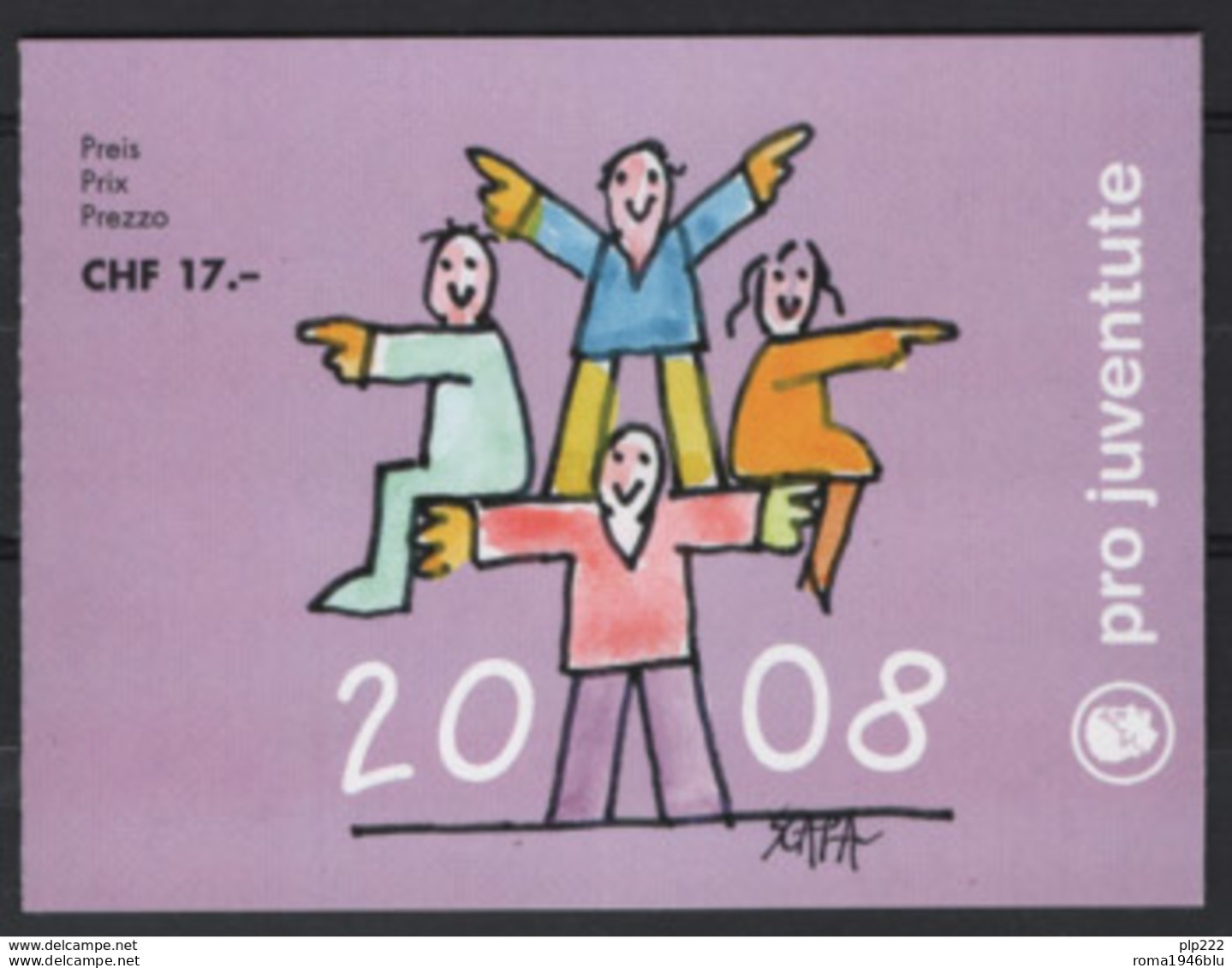 Svizzera 2008 Pro Juventute Libretto / Booklet O/Used VF - Unused Stamps