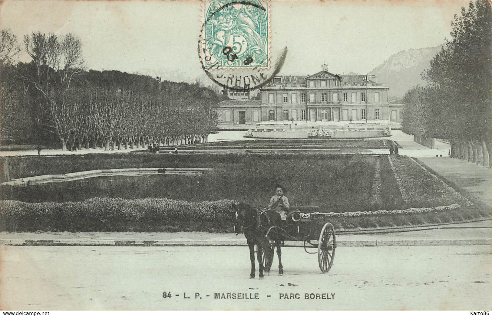 Marseille * Le Parc Borély * Attelage - Parken En Tuinen