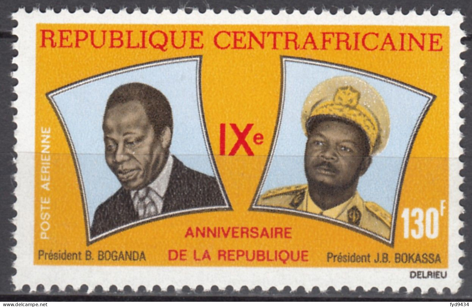PA N° 53 - X X - ( E 425 ) - Centrafricaine (République)