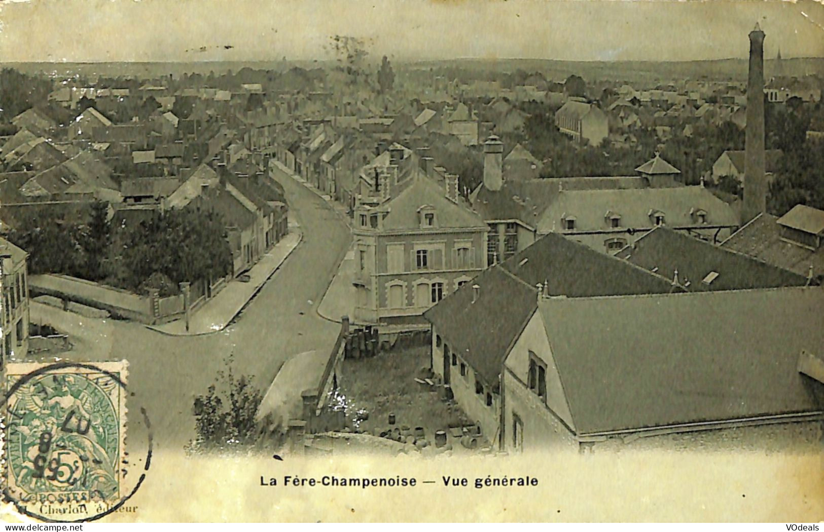 France  (51) Marne - Fère-Champenoise - Vue Générale - Fère-Champenoise