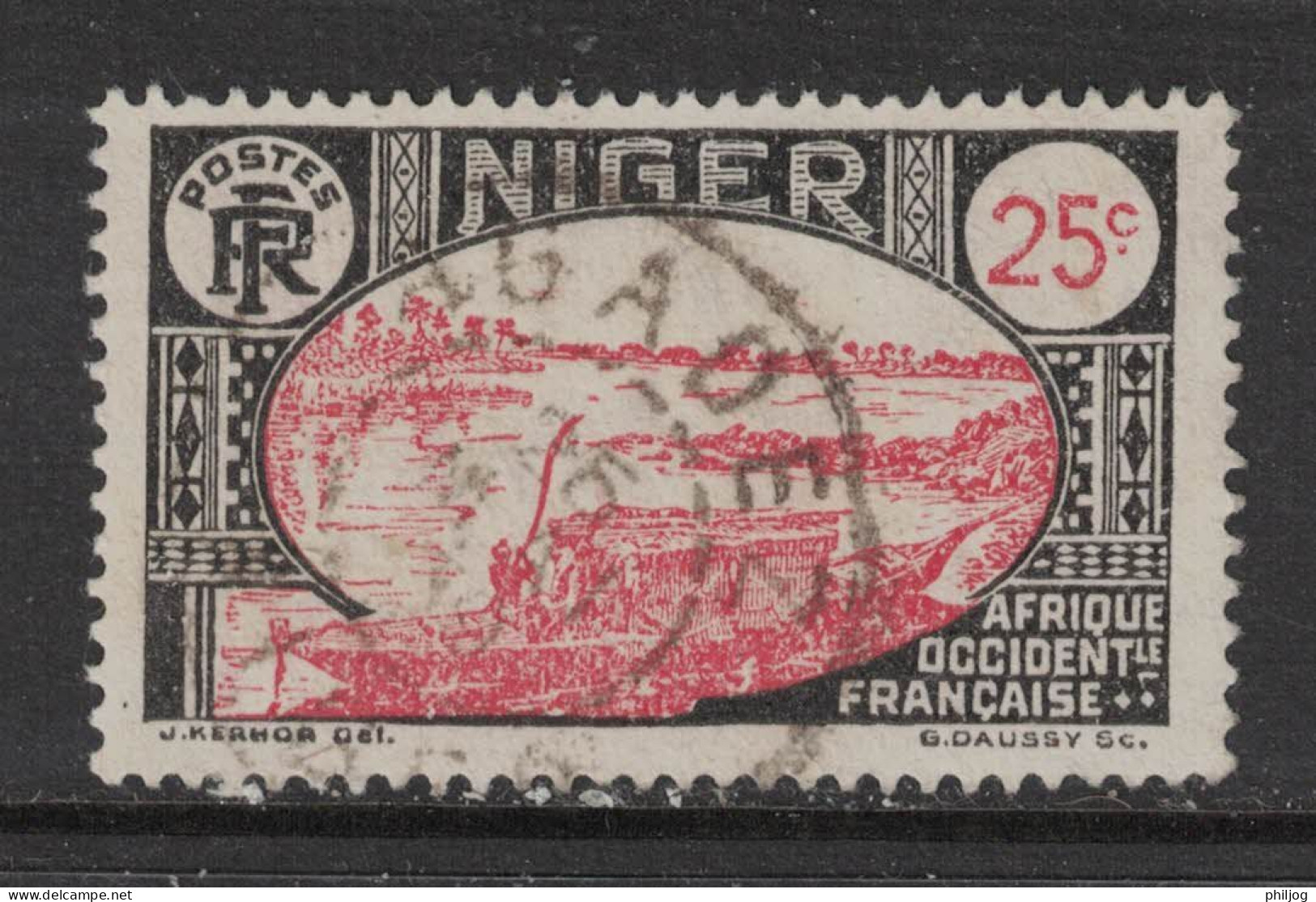 Niger - Yvert 36 Oblitéré AGADEZ -  Scott#36 - Used Stamps