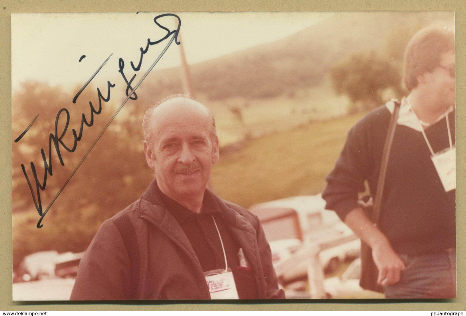 Maurice Trintignant (1917-2005) - French Racing Driver - Rare Signed Photo - COA - Sportivo
