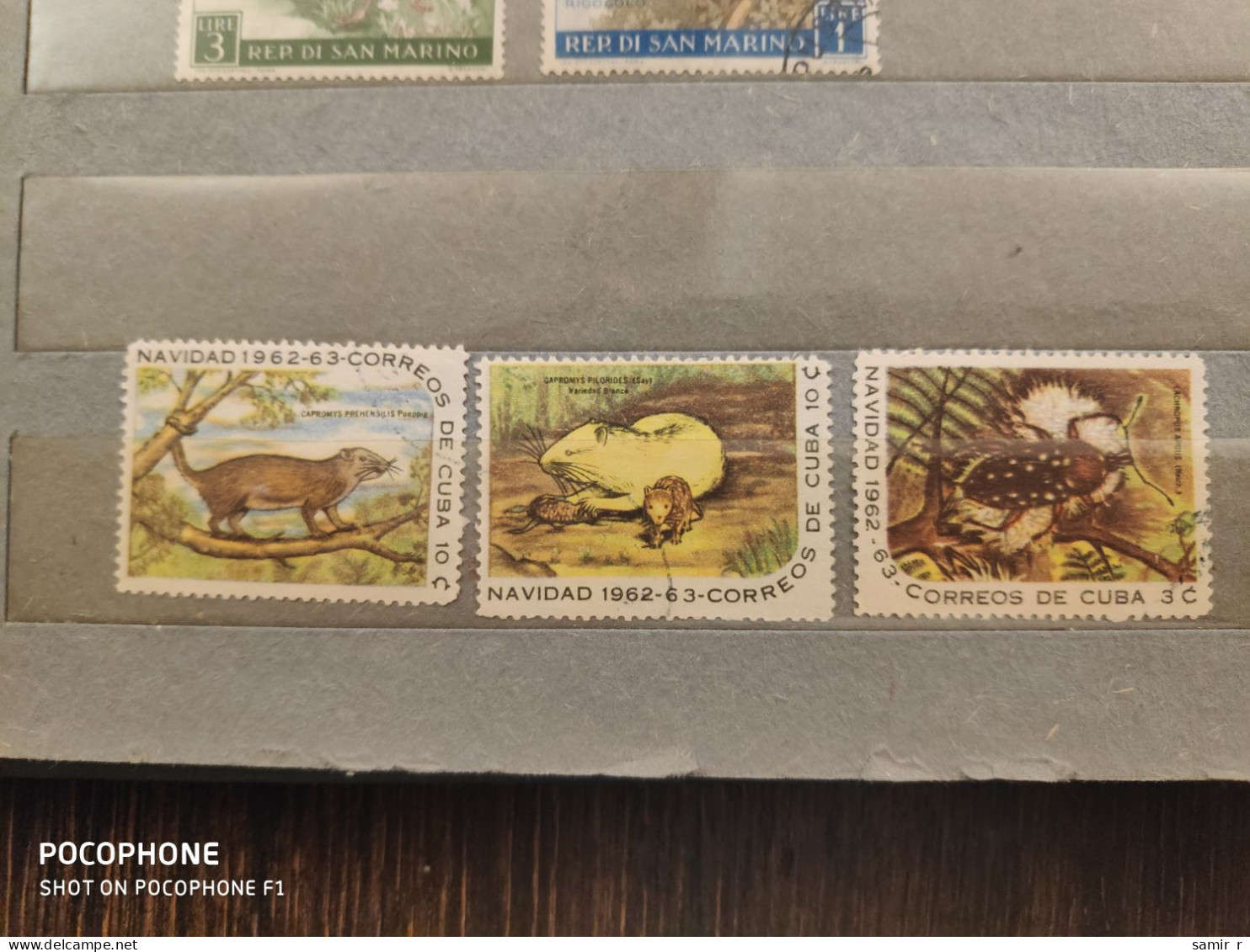 1962	Cuba	Animals (F49) - Used Stamps