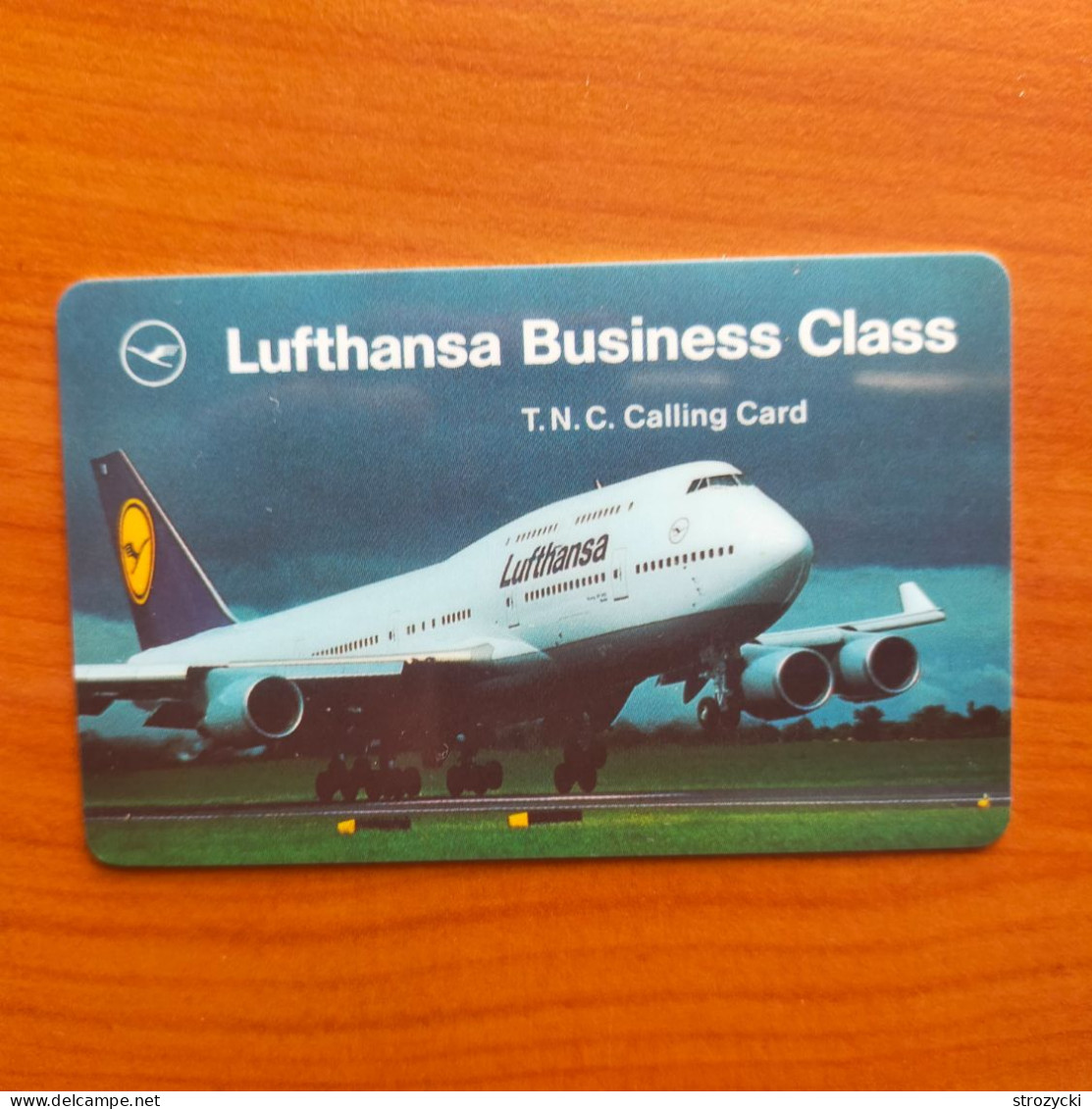 Germany - T.N.C. - Lufthansa Business Class (Boeing 747-400) - Otros & Sin Clasificación