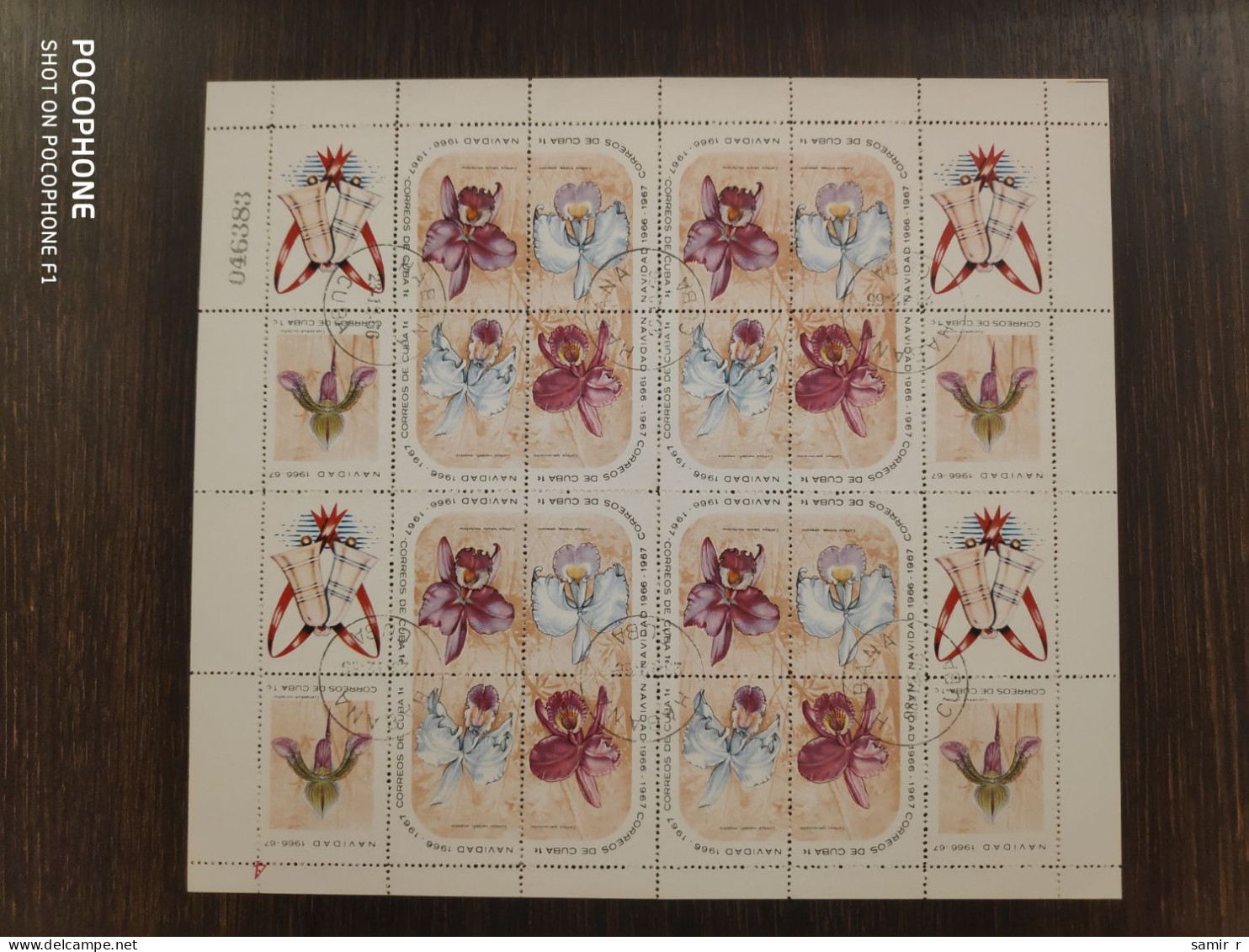 1966	Cuba	Flowers (F49) - Used Stamps
