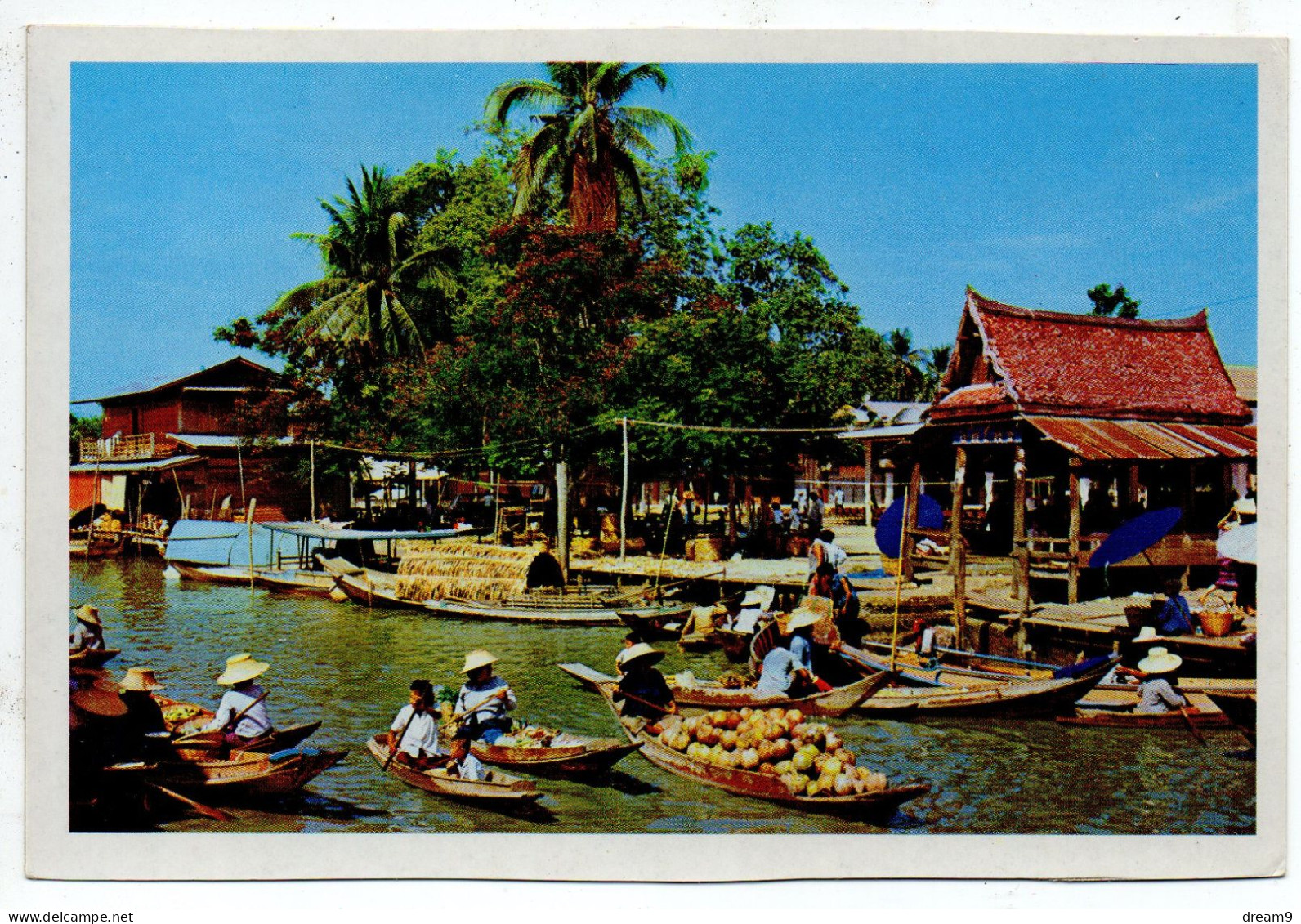 THAILANDE - WAT SAI - Floting Market - Thaïlande