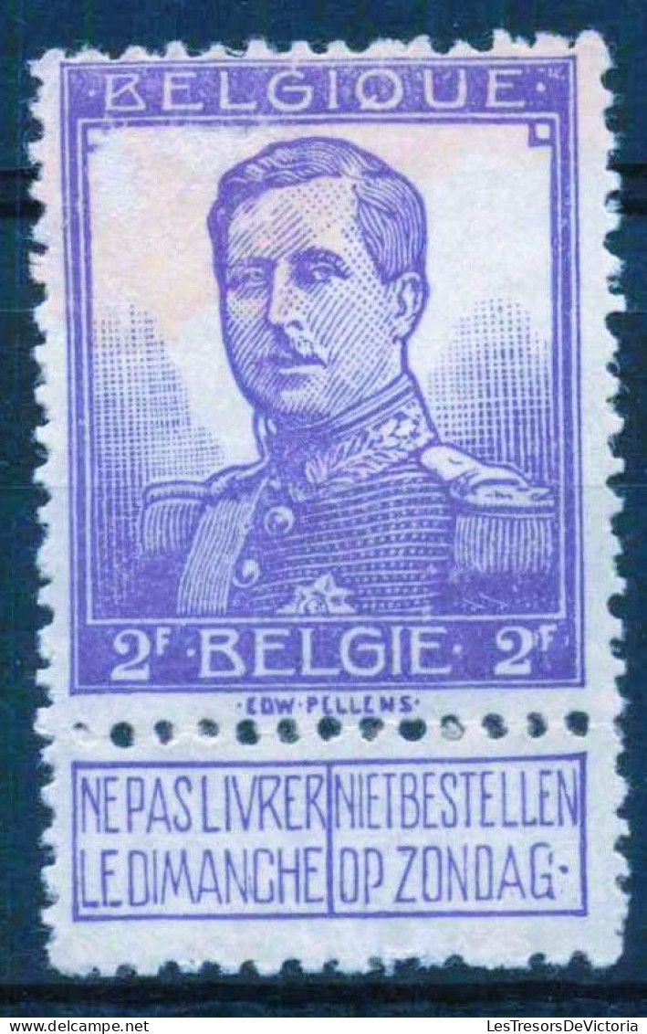 Timbre - Belgique - COB 117**MNH - 1912 - Effigie De SM Le Roi Albert 1er - Cote 50 - Autres & Non Classés