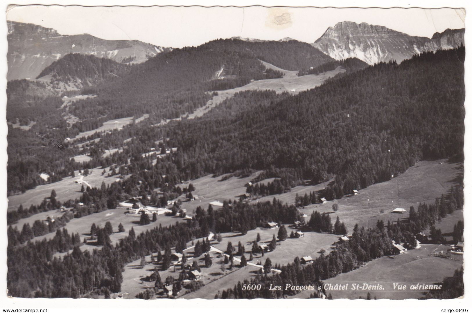 Les Paccots - Châtel St Denis - Vue Aérienne # 10-10/24 - Châtel-Saint-Denis