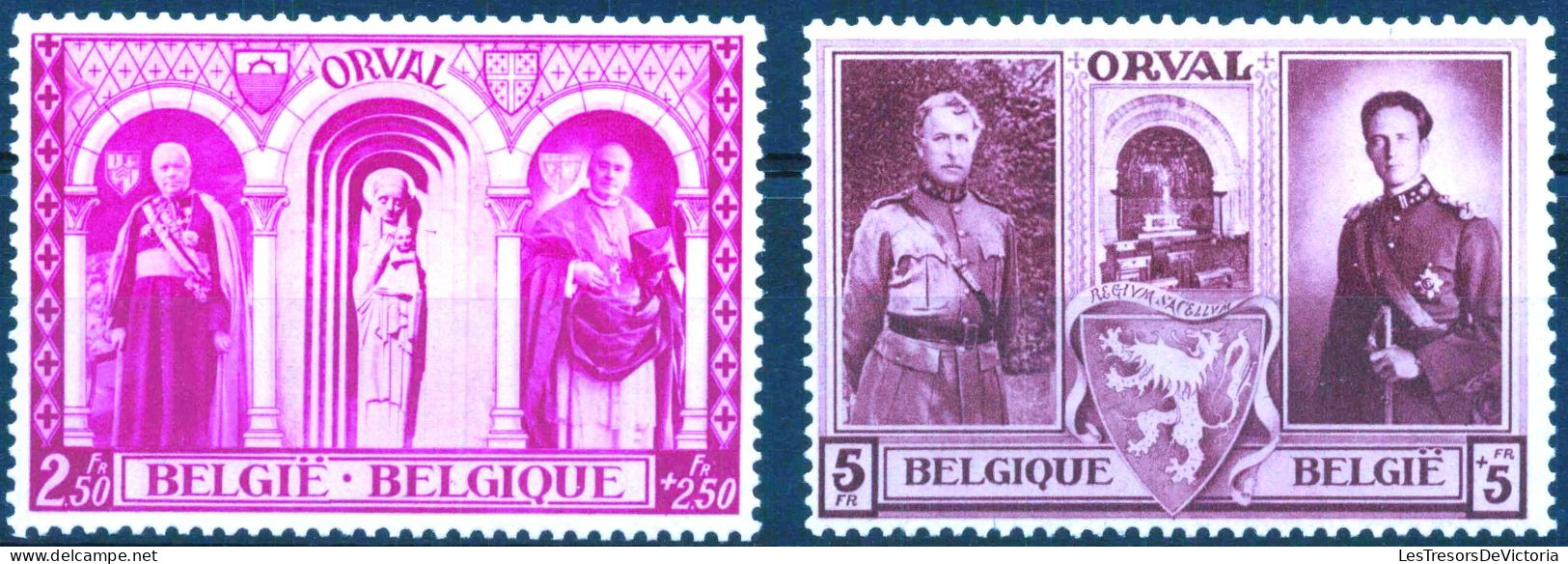 Timbre - Belgique- 513/18** MNH - Sauf 516* - Troisième Orval - 1939 - Cote 82 - Unused Stamps