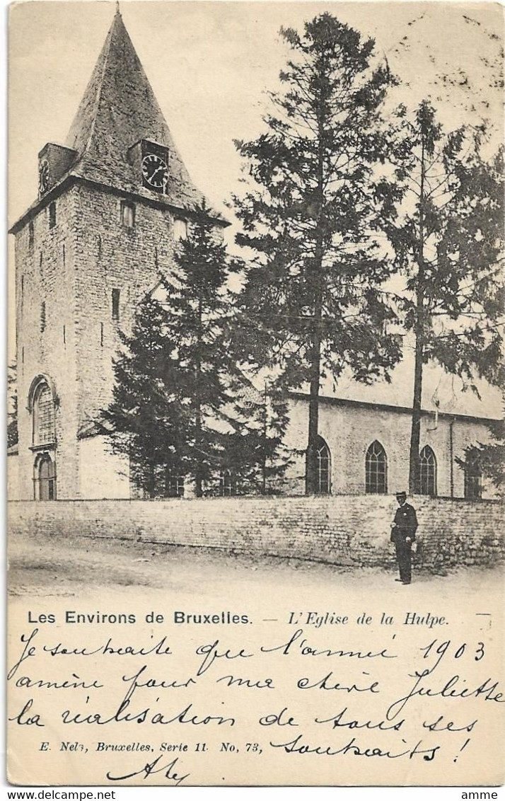 La Hulpe   * Environs De Bruxelles -  L'Eglise De La Hulpe  (Nels, 73) - La Hulpe