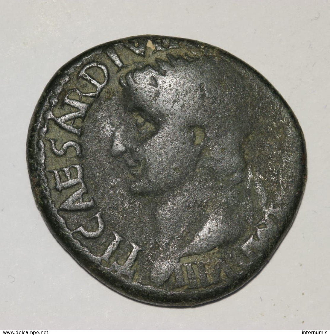 Rome, TIBERIUS / TIBERE, As - PONTIF MAX TR POT XXXVI SC, (34-35), Bronze, TB (F), RIC I# 52 - Les Julio-Claudiens (-27 à 69)
