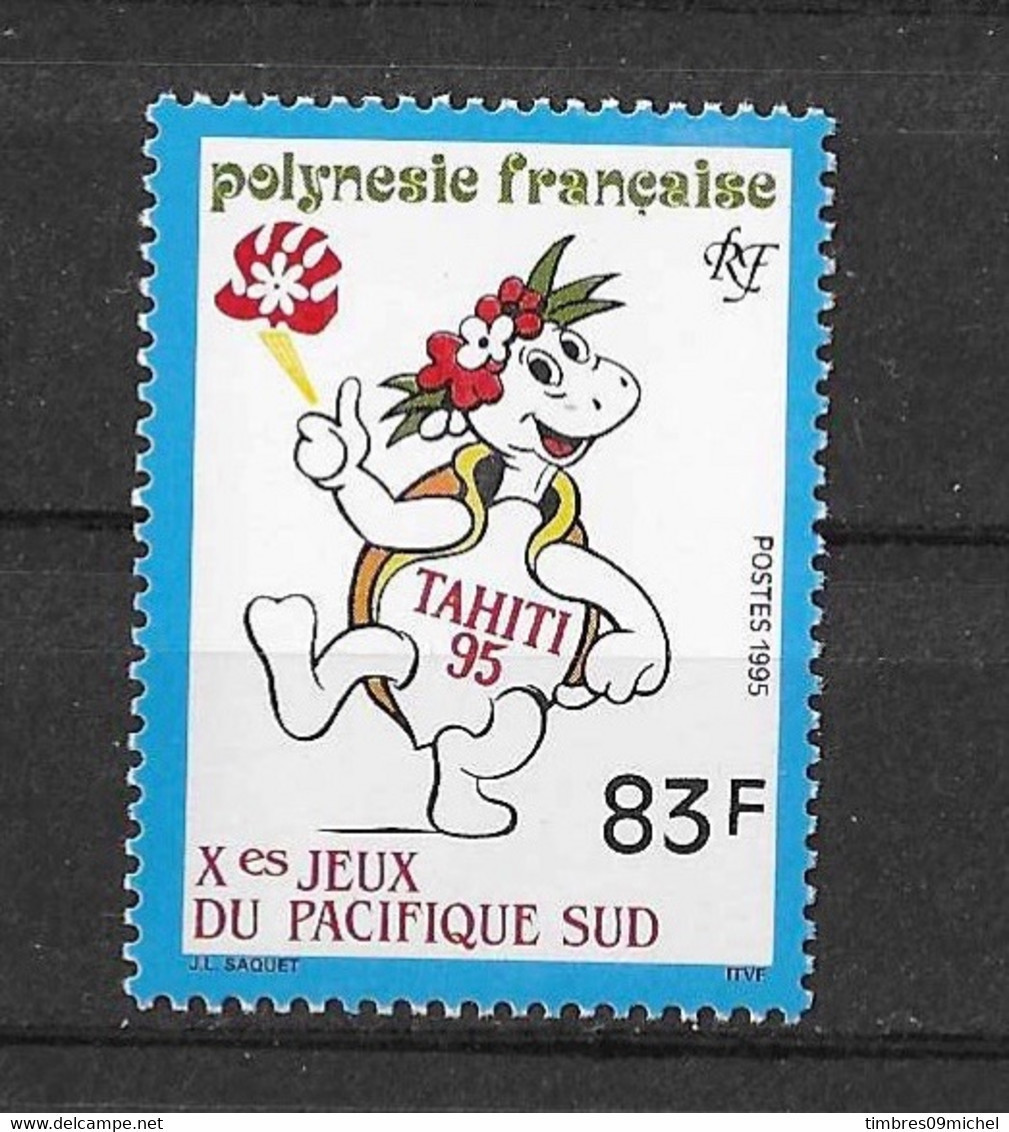 Polynésie N°488** Neuf Sans Charnière - Neufs