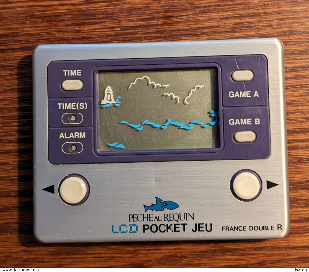 Jeu Électronique LCD Vintage "Pêche Au Requin" - France Double R - Altri & Non Classificati