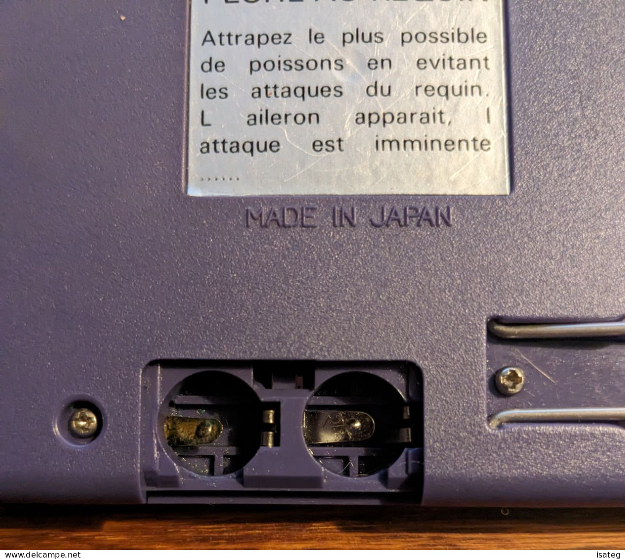 Jeu Électronique LCD Vintage "Pêche Au Requin" - France Double R - Autres & Non Classés