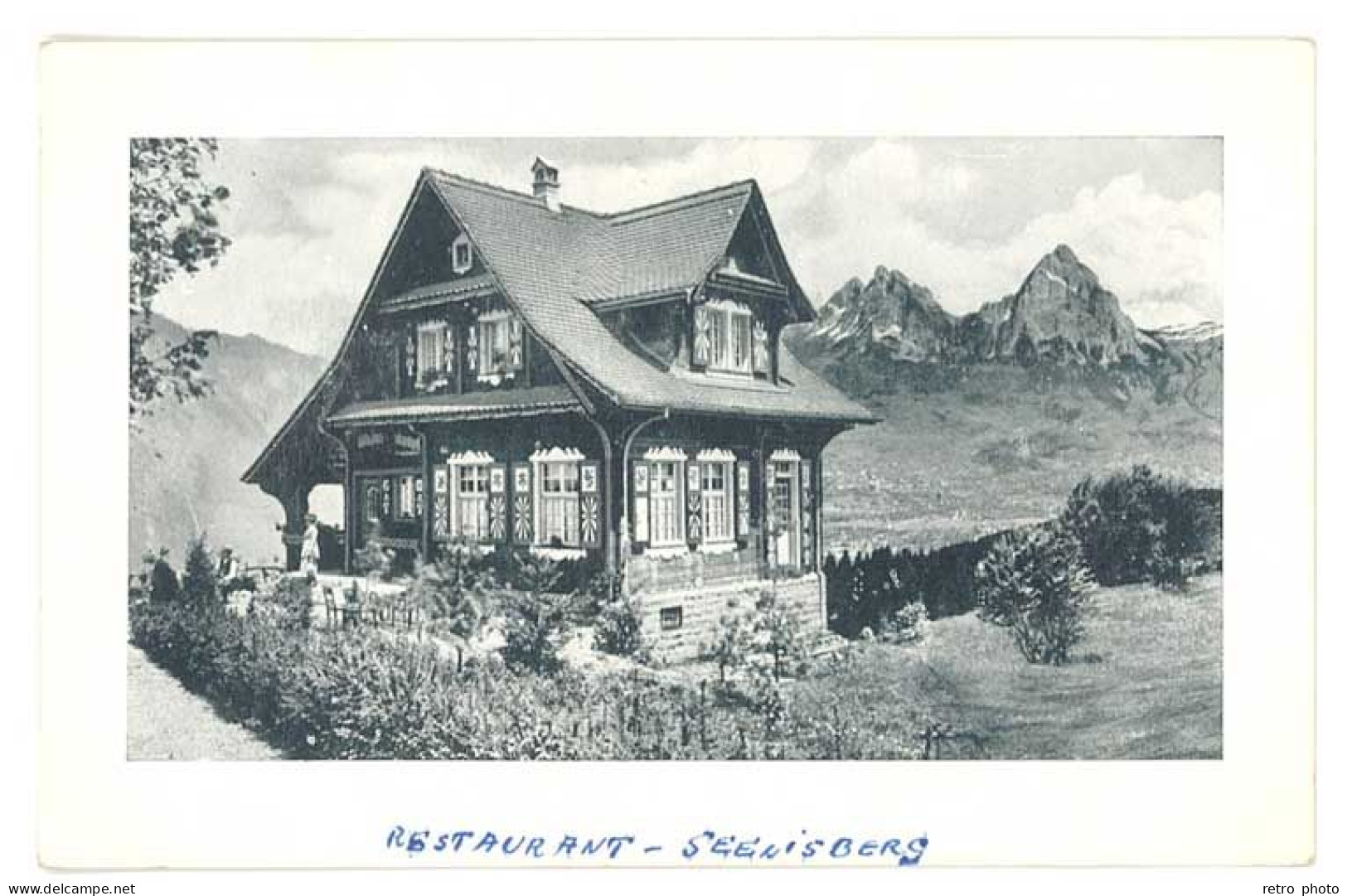 Cpa Suisse - Restaurant Zum Bahnhof Seelisberg - Berg