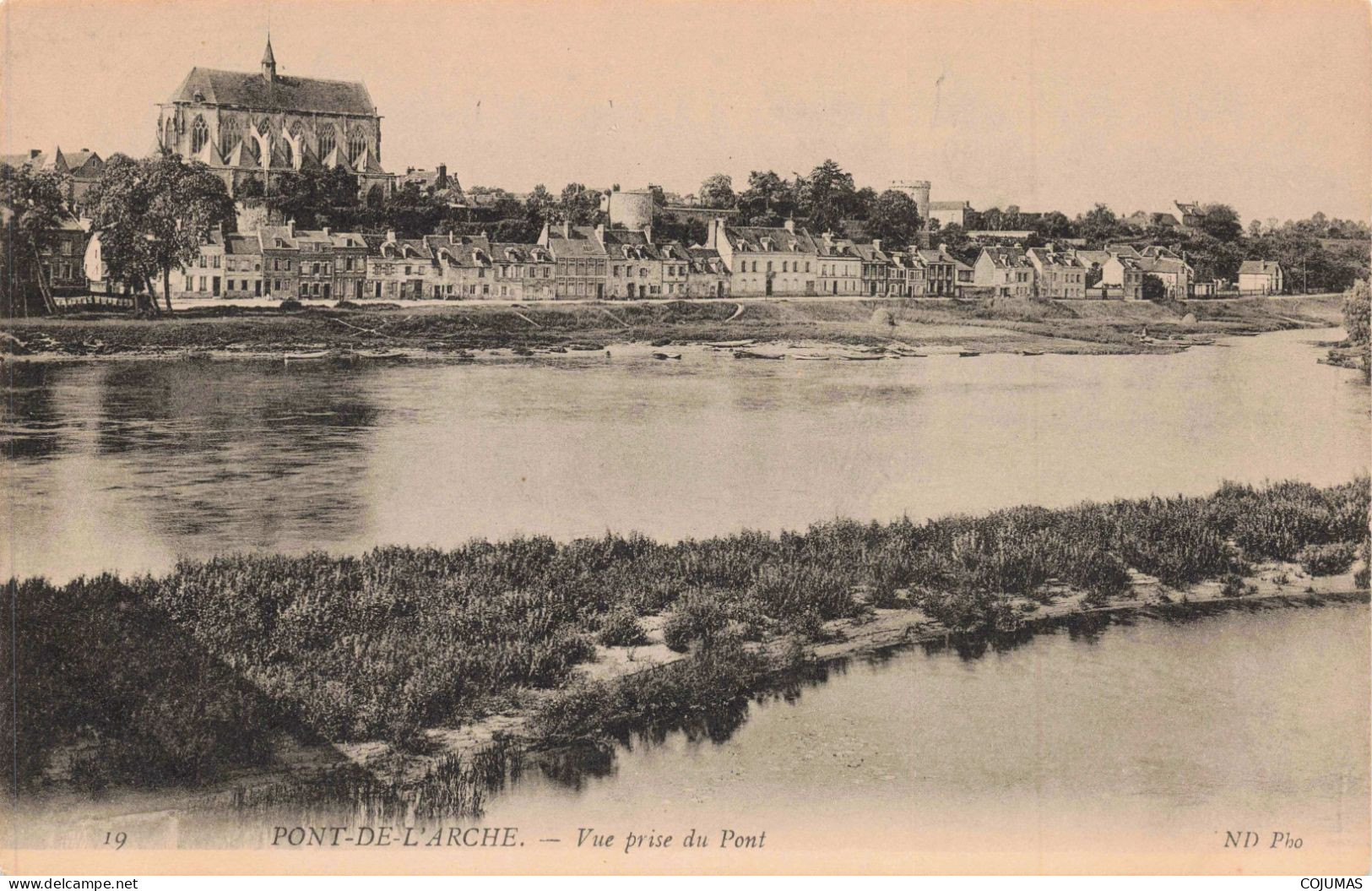 27 - PONT DE L'ARCHE _S23344_ Vue Prise Du Pont - Pont-de-l'Arche