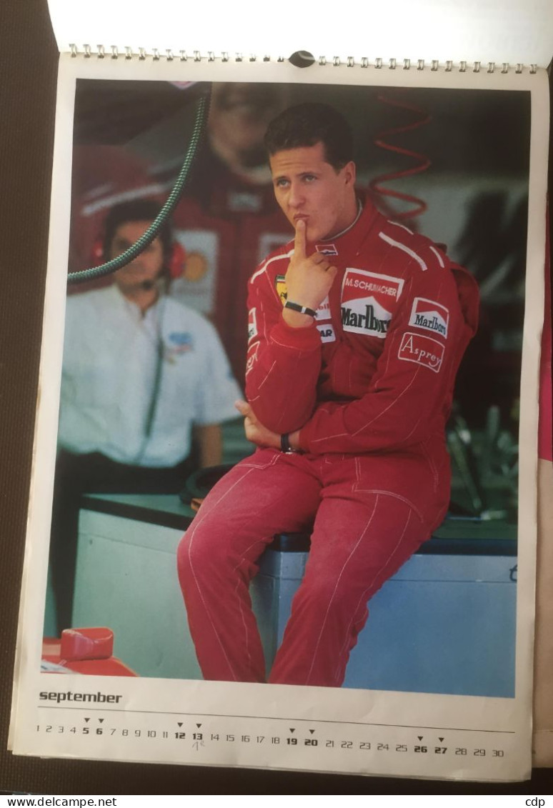 Calendrier Michael Schumacher   1998 - Grossformat : 1991-00