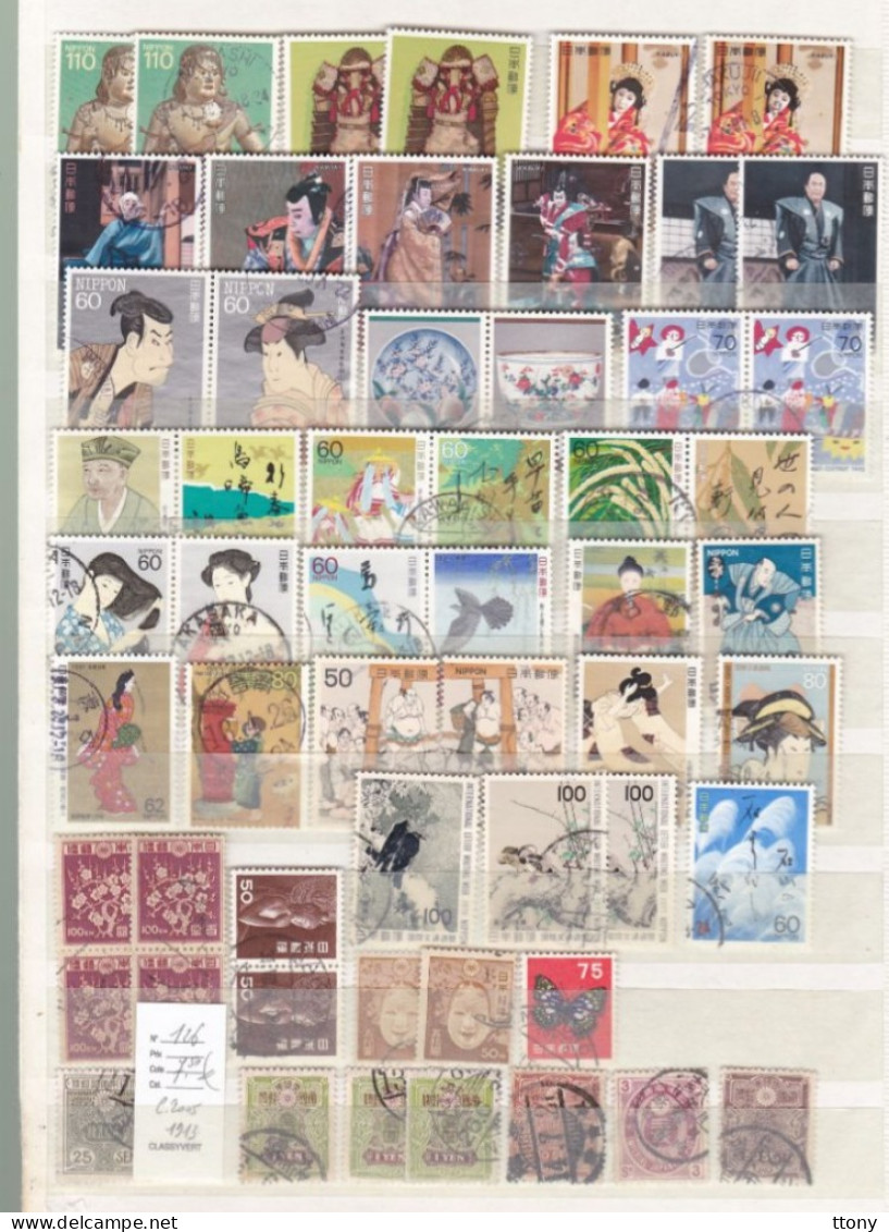 Un Lot De Timbres   Neufs Et Oblitérés  Japon     Différentes Années - Usados