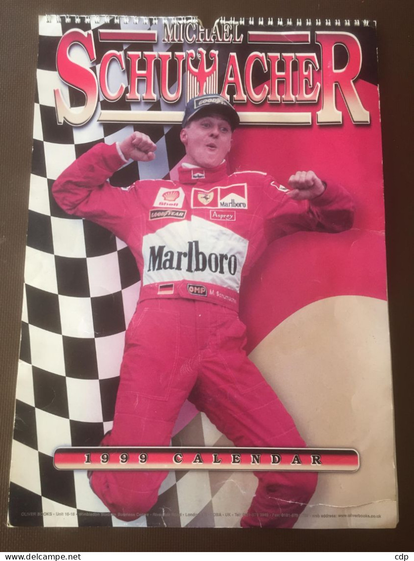 Calendrier Michael Schumacher   1999 - Grand Format : 1991-00