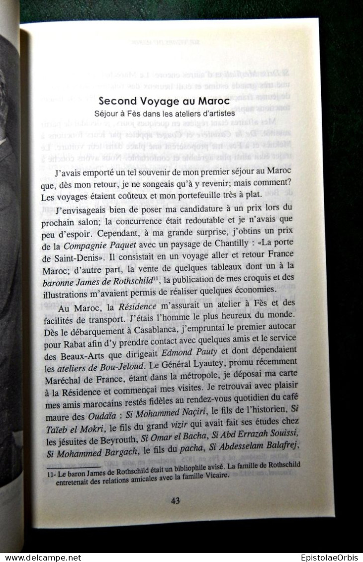 MAROC LOT 10 LIVRES DIFFERENT / SOUVENIRS DU MAROC UN PEINTRE AU MAROC DE 1922-1958 - Paquete De Libros