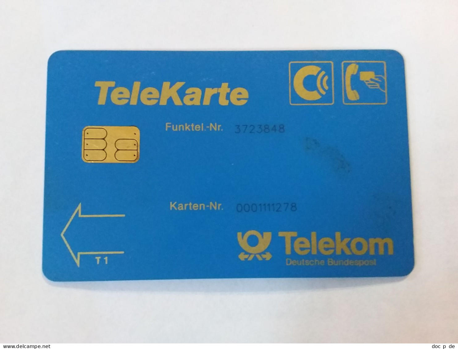 Germany - Telekom TeleKarte Und C-Netz Telefonkarte  - Old Card - Precursors