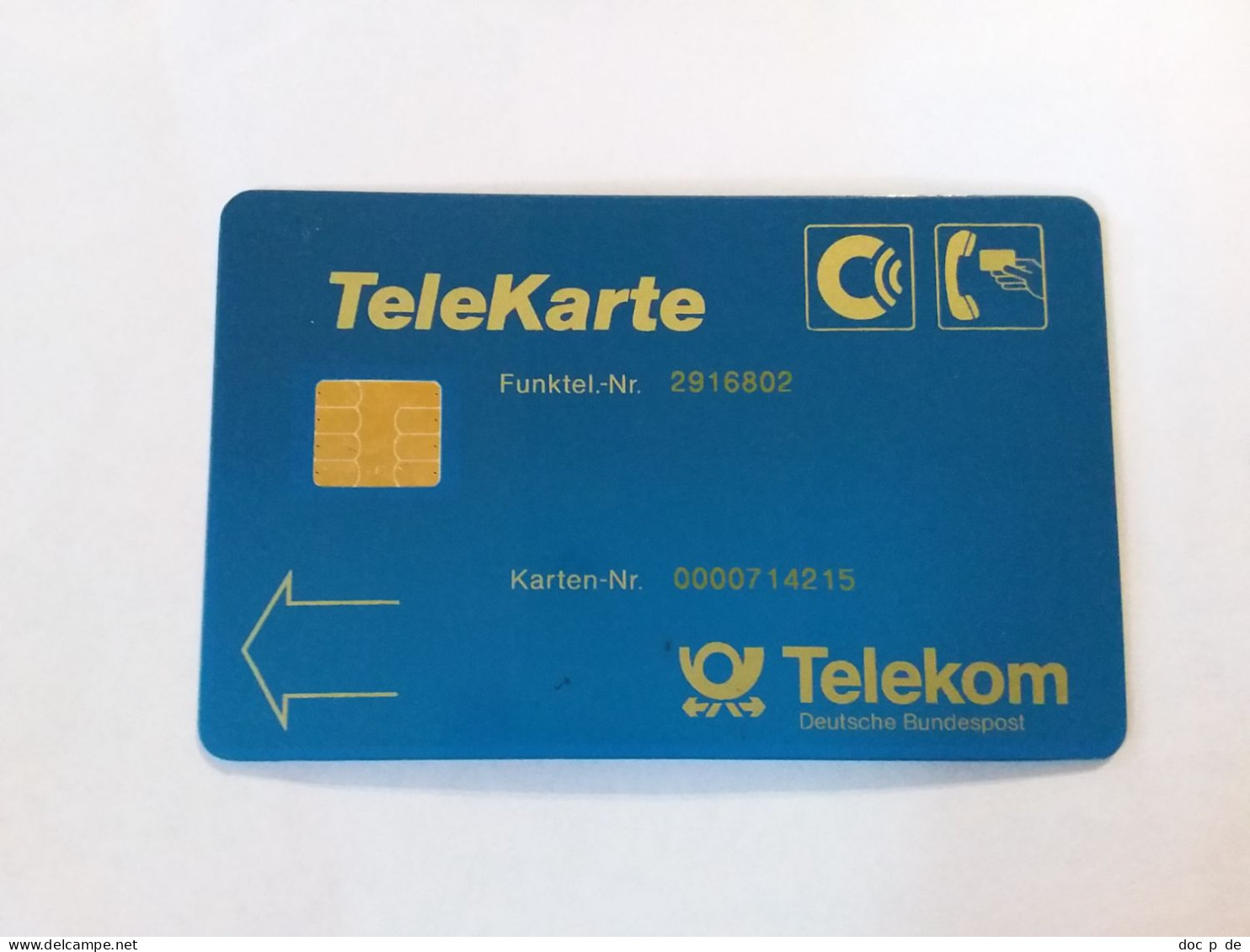 Germany - Telekom TeleKarte Und C-Netz Telefonkarte  - Old Card - Vorläufer