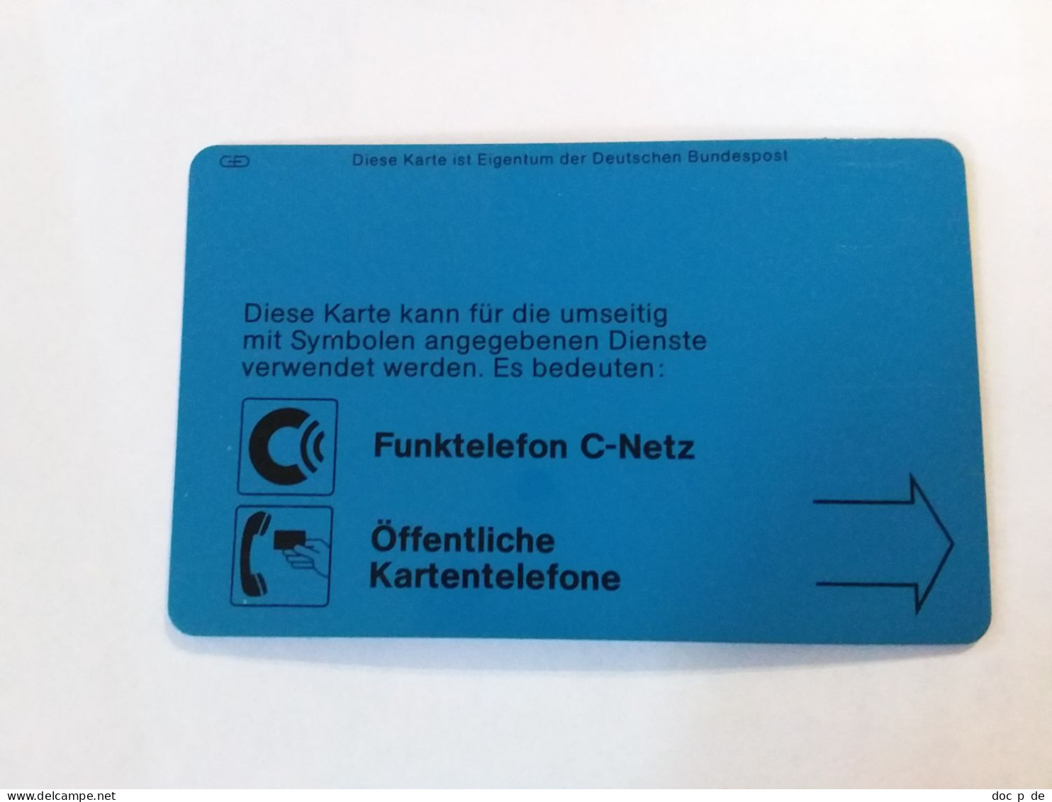 Germany - Telekom TeleKarte Und C-Netz Telefonkarte  - Old Card - Vorläufer